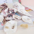 White and Purple Rustic Oyster Shells - 1 Kg